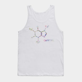 Caffeine molecule Tank Top